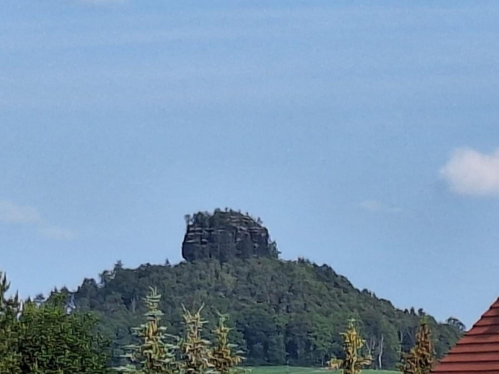 Ferienwohnung Blick Zum Zirkelstein Reinhardtsdorf-Schona Buitenkant foto